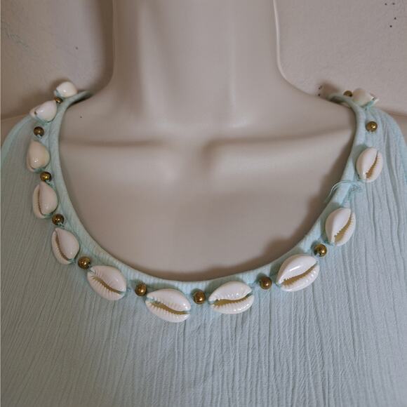 KENLI MIDI COVER-UP DRESS IN INDIGO OMBRE - Picture 6 of 12